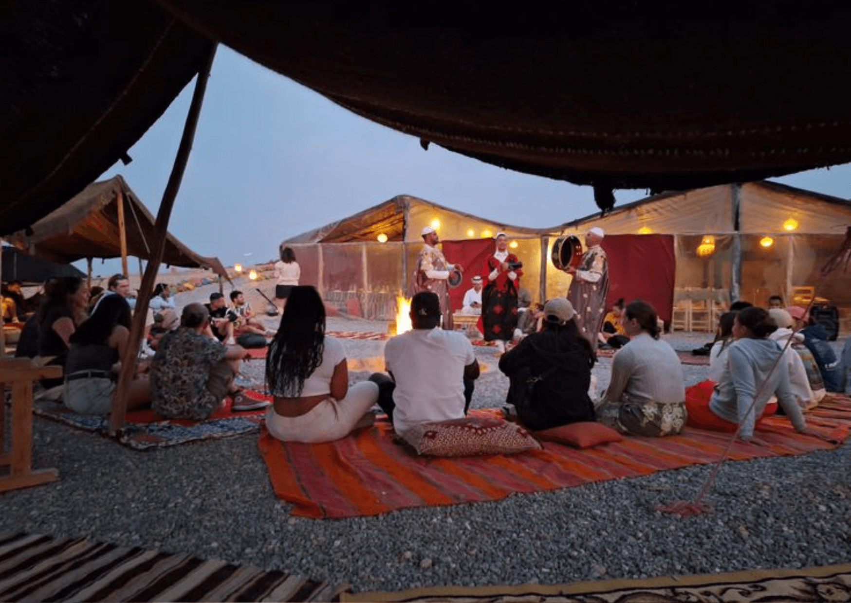 Marrakech: Agafay Desert Sunset Dinner Show & Moroccan Cultural Experience