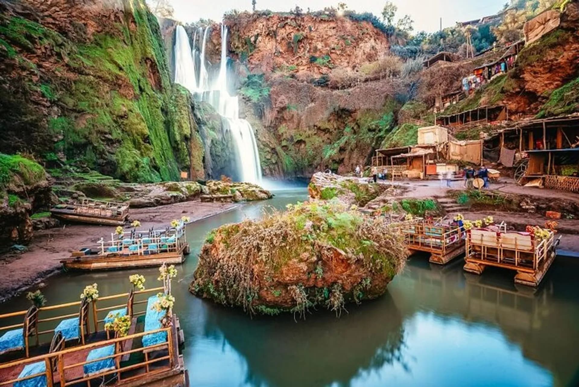 Experience of the Ouzoud waterfalls