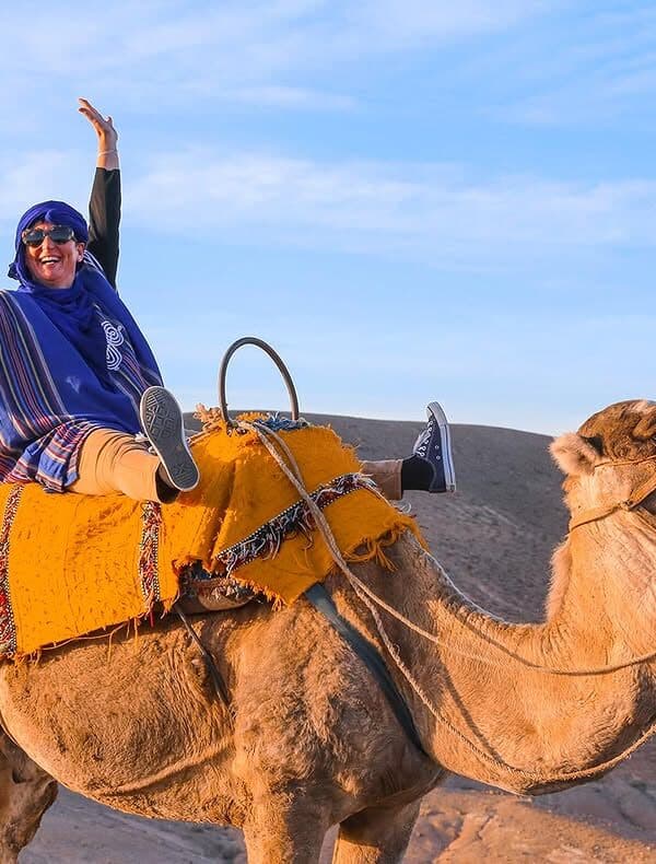 Agafay Desert: Dinner + Show with Quad biking and camel ride at sunset